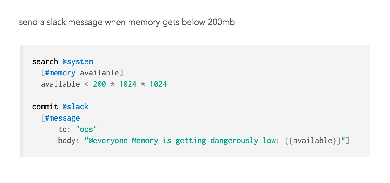 memory slack message